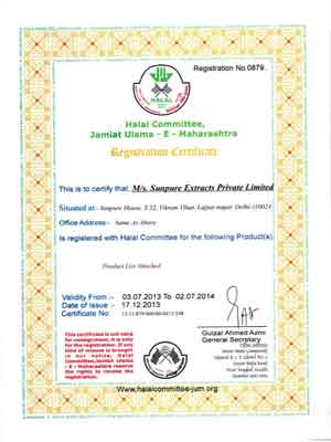 HALAL CERTIFICATE